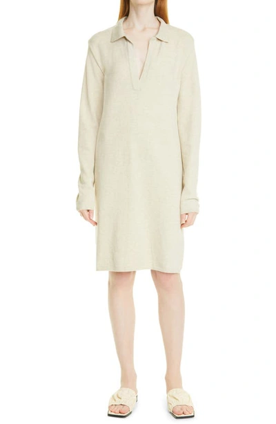 Shop Birgitte Herskind Harriet Long Sleeve Sweater Dress In Chalk