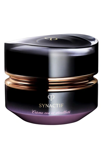 Shop Clé De Peau Beauté Synactif Neck & Décolletage Cream & Massage Tool