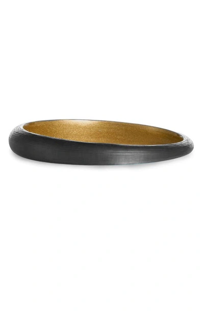 Shop Alexis Bittar 'lucite(r)' Skinny Tapered Bangle In Black