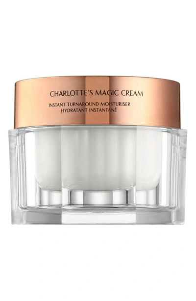 Shop Charlotte Tilbury Magic Cream Face Moisturizer With Hyaluronic Acid, 1.7 oz In Jar