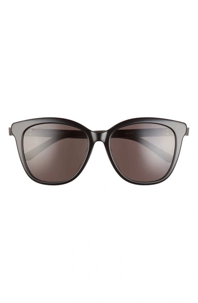 Shop Balenciaga 57mm Square Sunglasses In Black