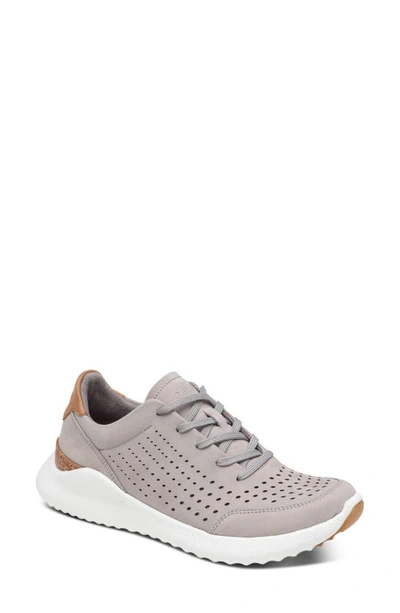Shop Aetrex Laura Sneaker In Grey