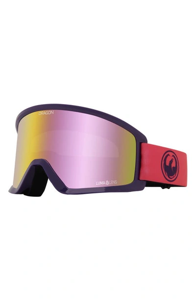 Shop Dragon Dx3 Otg Snow Goggles With Ion Lenses In Fadepinklite Llpinkion
