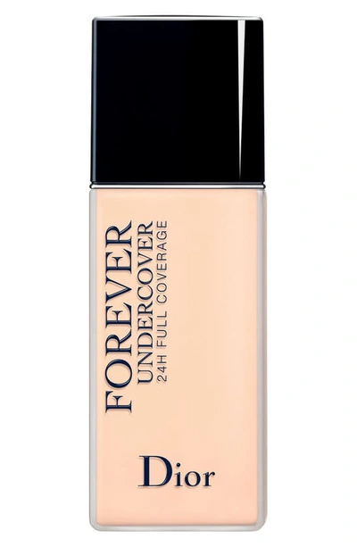 Shop Dior Skin Forever Undercover 24-hour Full Coverage Liquid Foundation In 010 Ivory