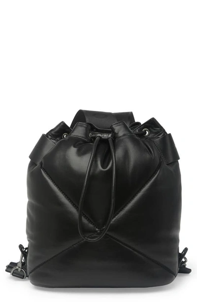 Longchamp Le Pliage Cuir Backpack Black