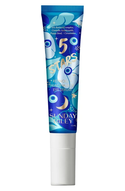 Sunday Riley 5 Stars Retinoid And Niacinamide Eye Cream 15ml-no Color