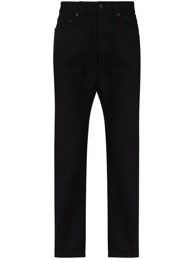 Shop Saint Laurent Etienne Skinny Jeans In Black