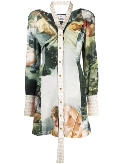 VIVIENNE WESTWOOD NAKED BUTTON-UP DRESS 