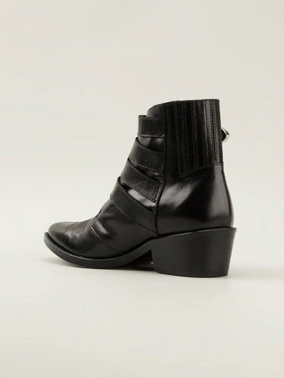 Shop Toga Buckled Ankle Boots