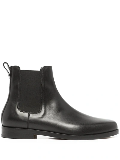 Shop Koio Trento Leather Chelsea Boots In Black