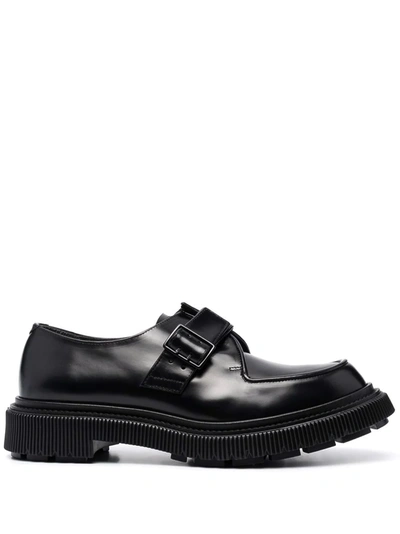 Shop Adieu Type 136 Buckle Derby Shoes In Black