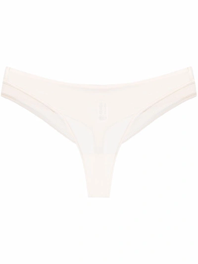 Shop Eres Cosmo Low-rise Thongs In White