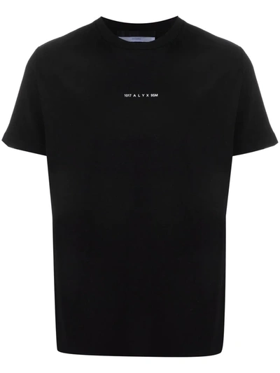 Shop Alyx Logo-print Cotton T-shirt In Black