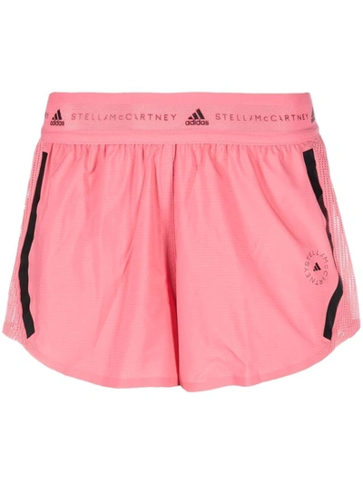 Shop Adidas By Stella Mccartney Truepace Multipurpose Shorts In Pink