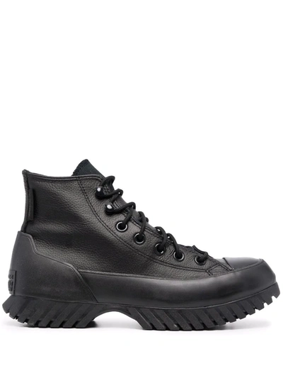 Shop Converse Chuck Taylor Lugged High-top Sneakers In Black