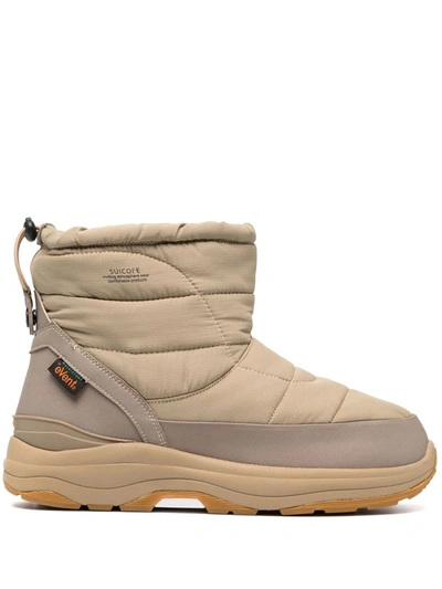 Shop Suicoke Bower Padded Snow Boots In Neutrals