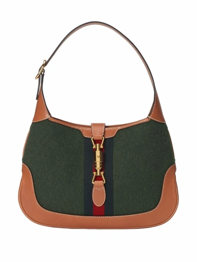 Shop Gucci Jackie 1961 Small Shoulder Bag In Green