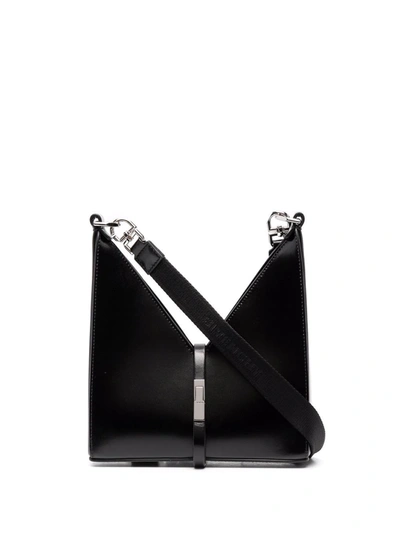 Shop Givenchy Small Cut Out Shoulder Bag In Black