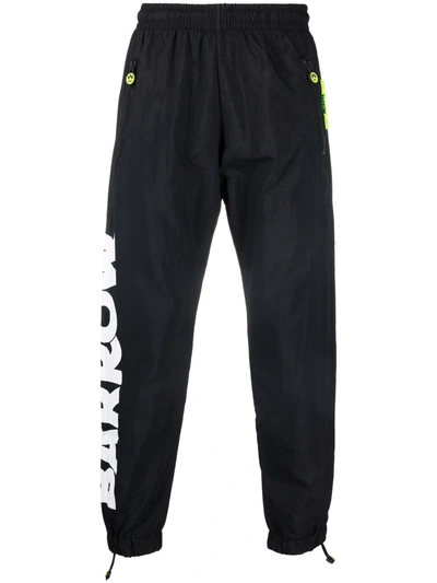 Shop Barrow Logo Track Trousers In Black