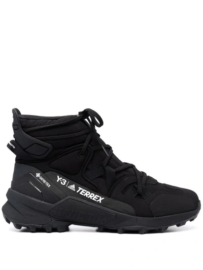 Shop Y-3 Terrex Swift R3 Gtx Sneakers In Black