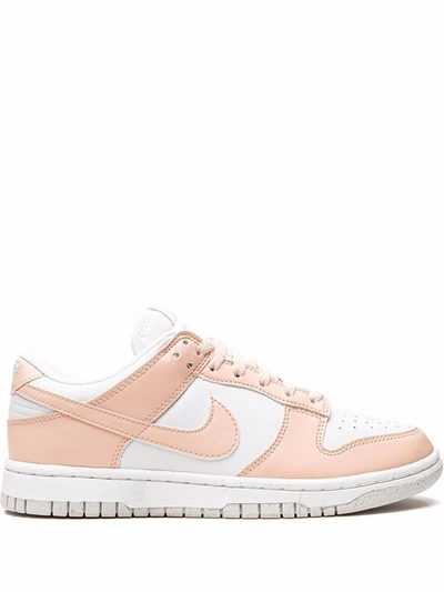 Shop Nike Dunk Low Next Nature "white/pale Coral" Sneakers