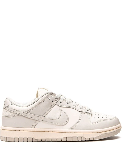 Shop Nike Dunk Low "light Bone" Sneakers In White