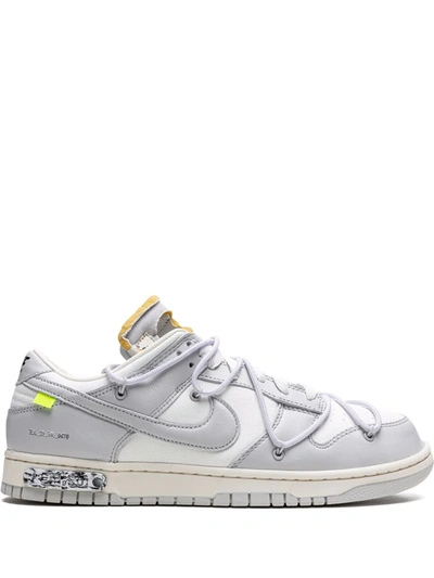 Nike X Off-white Dunk Low Sneakers In Grey