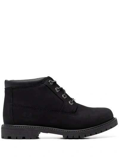 Shop Timberland Nellie Boots In Black