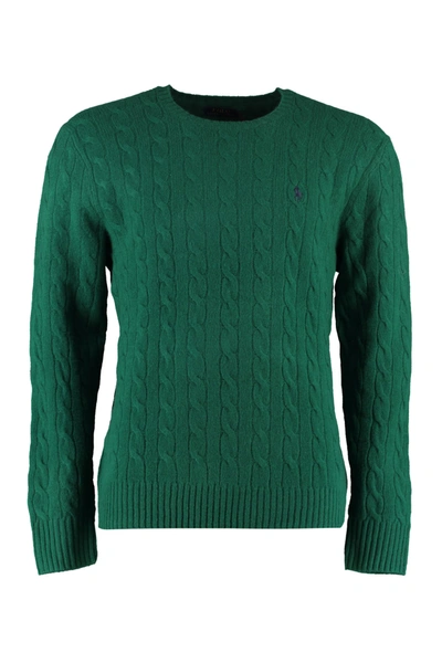 Shop Polo Ralph Lauren Wool And Cashmere Sweater In Green