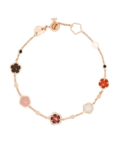 Shop Pasquale Bruni 18kt Rose Gold Figlia Dei Fiori Diamond Bracelet In Rosa
