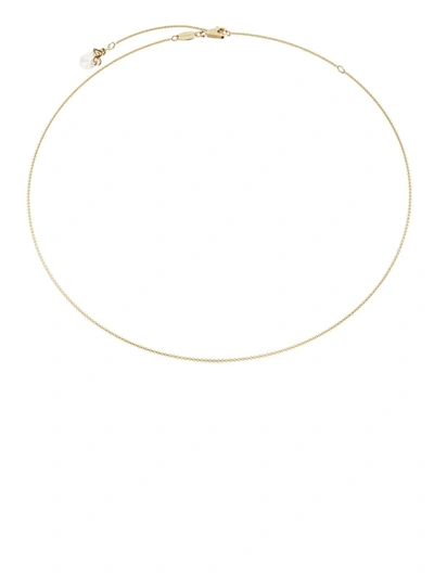Shop Dolce & Gabbana 18kt Yellow Gold Freshwater Pearl Necklace