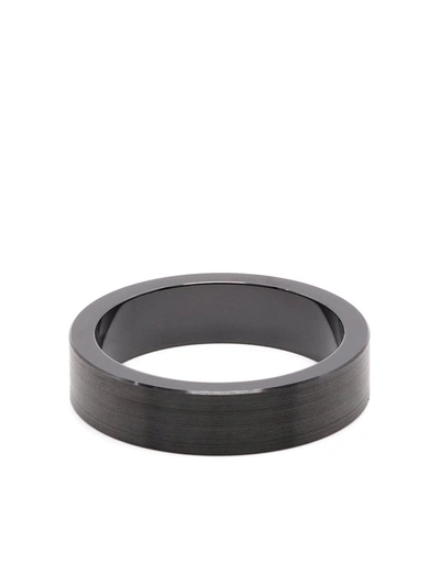 Shop Le Gramme 3g Band Ring In Schwarz