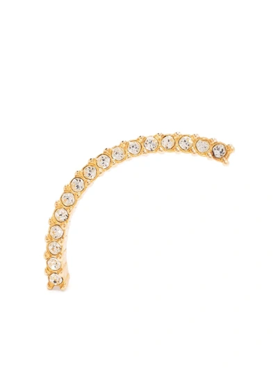 Shop Panconesi Half Moon Single Stud Earring In Gold