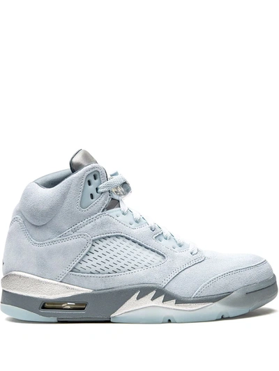 Jordan Air  5 Retro "blue Bird" Sneakers In Blue