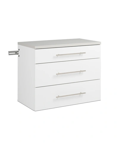 Shop Prepac Hangups 3 Drawer Base Storage Cabinet