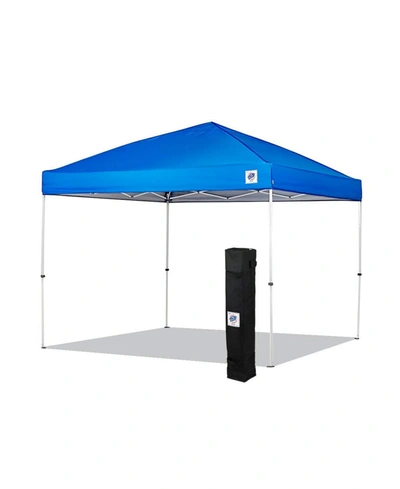 Shop E-z Up Envoy Instant Shelter Pop-up Straight Leg Basic Canopy Tent 100 Square Feet Of Shade