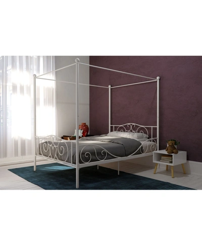 Shop Everyroom Whimsical Metal Canopy Bed, Full Size