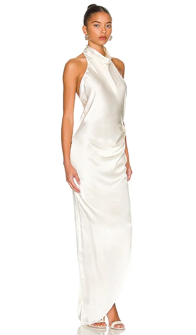 Shop Amanda Uprichard X Revolve Samba Gown In Ivory