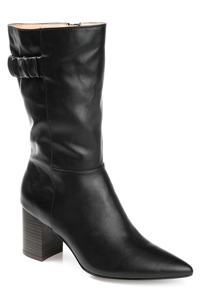 Shop Journee Collection Wilo Boot In Black