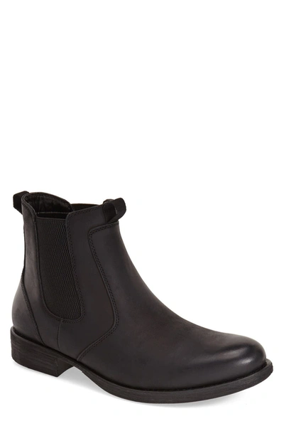 Shop Eastland 'daily Double' Chelsea Boot In Black Leather