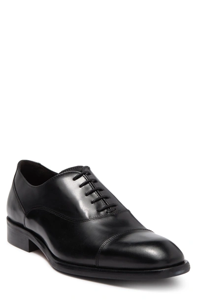 Shop To Boot New York Firenza Cap Toe Leather Oxford In Nero