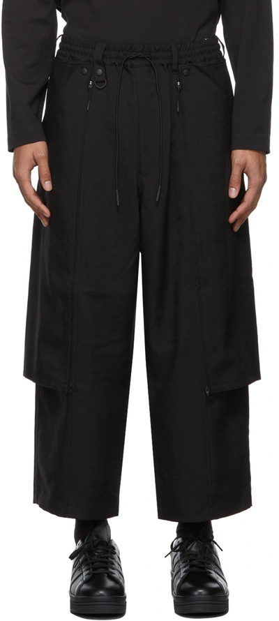 Y-3 Classic Sport Uniform Cropped Track Pants In Black | ModeSens