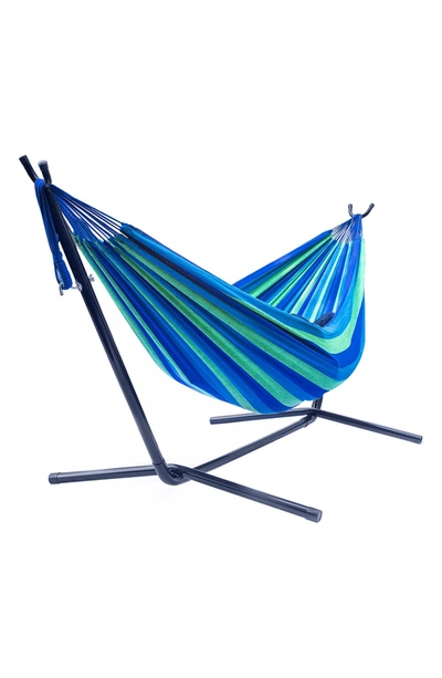 Sorbus Steel Stand Double Hammock In Multi