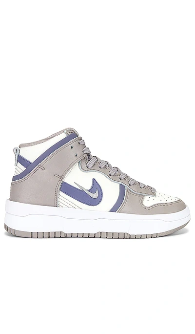 Shop Nike Dunk Hi Rebel Sneaker In Sail  Iron Purple  & College Grey
