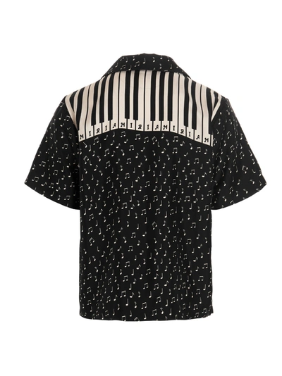 Shop Amiri Men's Black Silk Shirt
