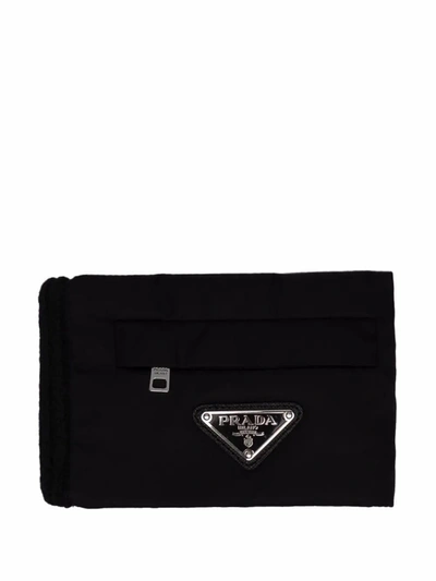 Shop Prada Men's Black Polyamide Wallet