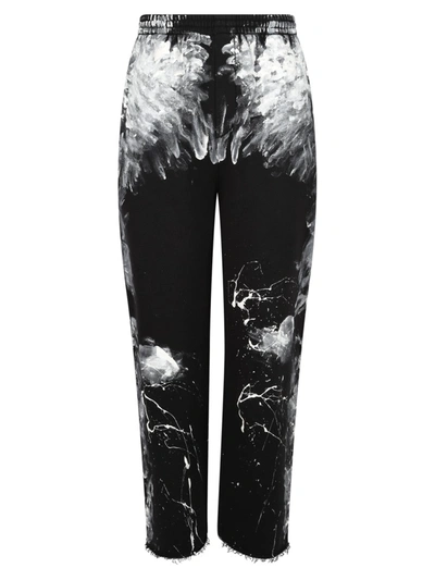 Shop Balenciaga Cotton Trousers In Black