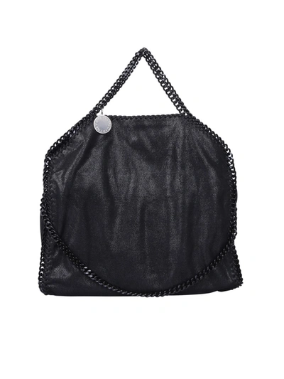 Shop Stella Mccartney Falabella 3 Chain Bag In Black