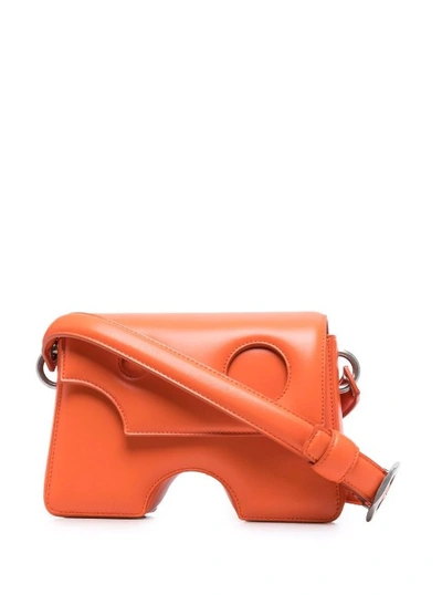 Shop Off-white Orange Burrow-22 Shoulder Bag
