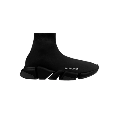 Shop Balenciaga Speed 2.0 Sneaker In Black